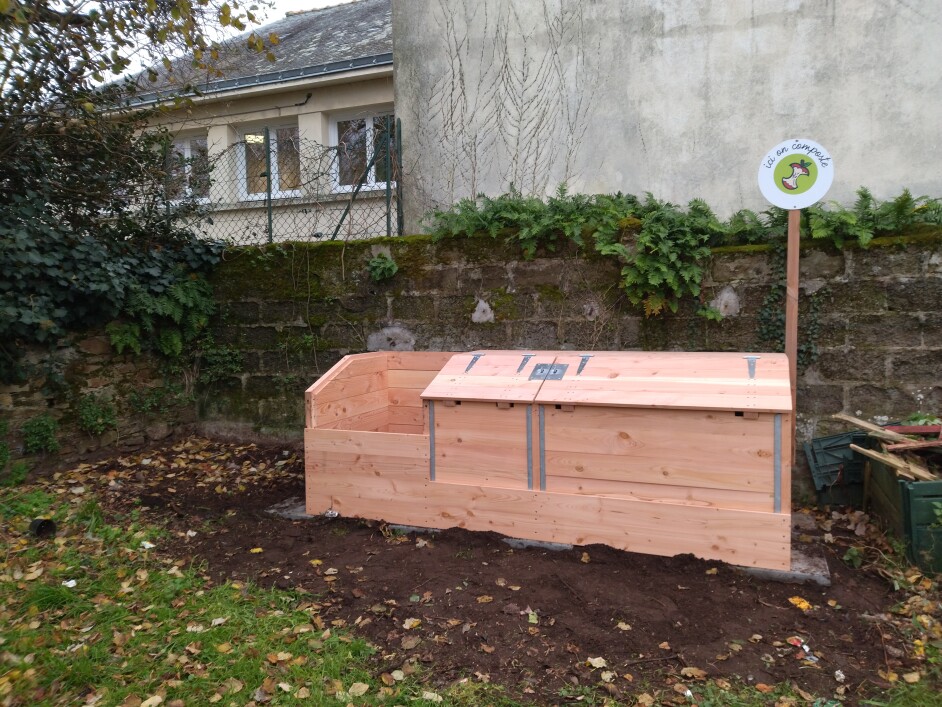 Le composteur Ecole Plancher