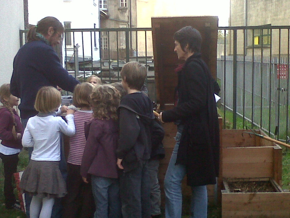 Le composteur Ecole Chêne-d'Aron